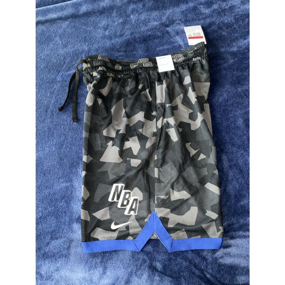 Nike Team 31 Courtside Dri-FIT NBA Shorts Gray Camo DN4808-254 Size Large NWT - Picture 2 of 12